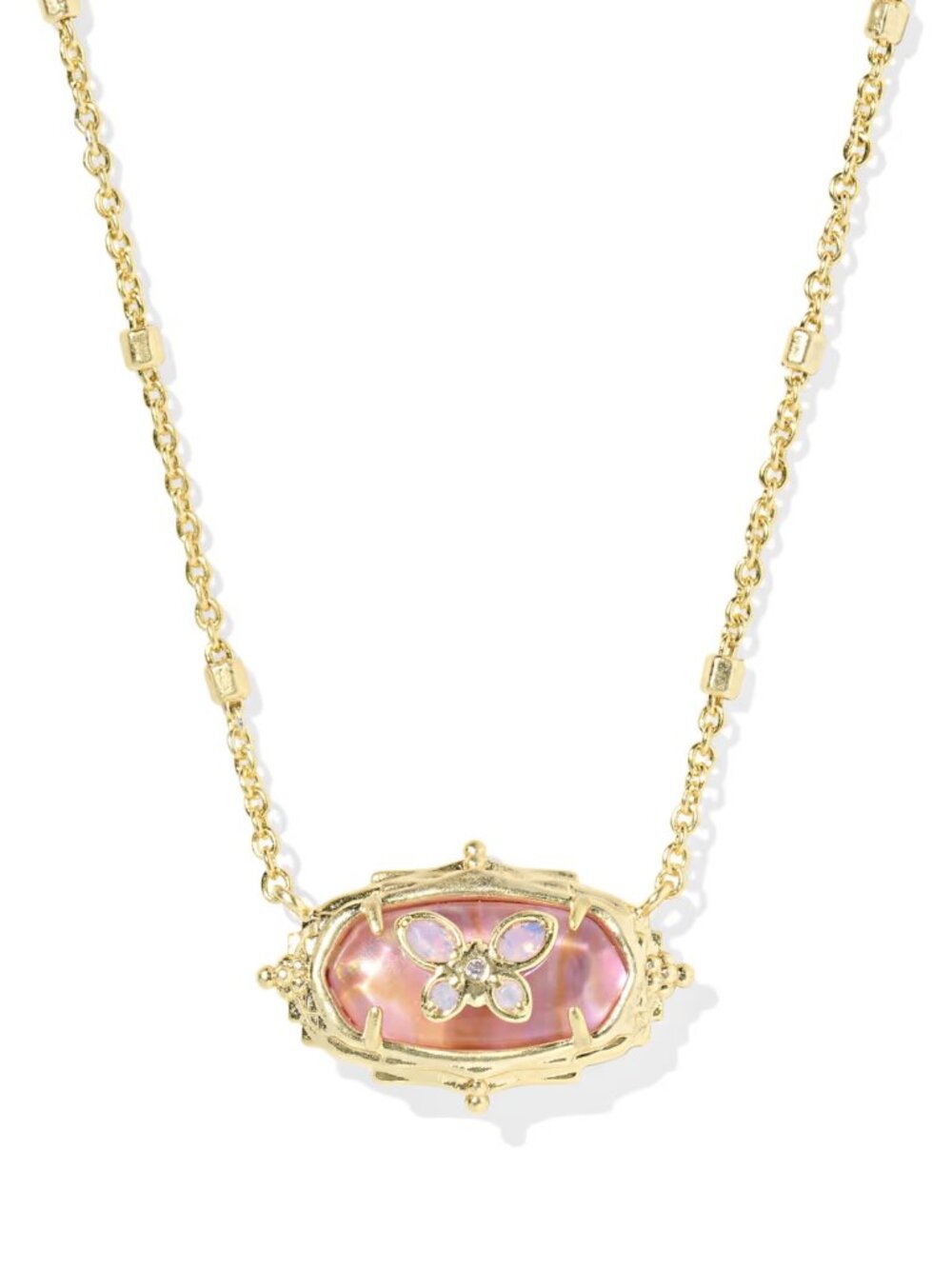 Dolly Parton x Kendra Scott Elisa Butterfly Gold Short Pendant Necklace